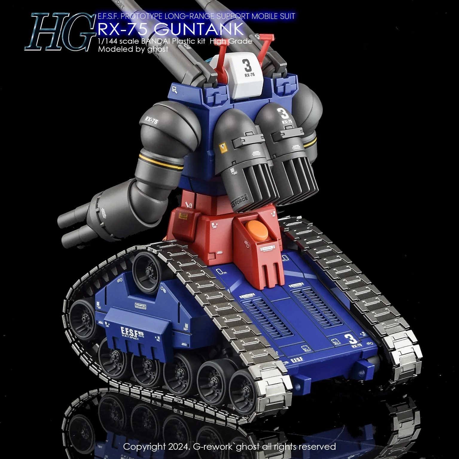 G-Rework [HG] RX-75 GUNTANK - Image 10