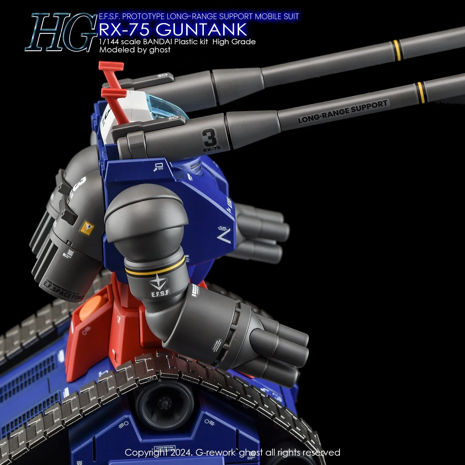 G-Rework [HG] RX-75 GUNTANK - Image 13