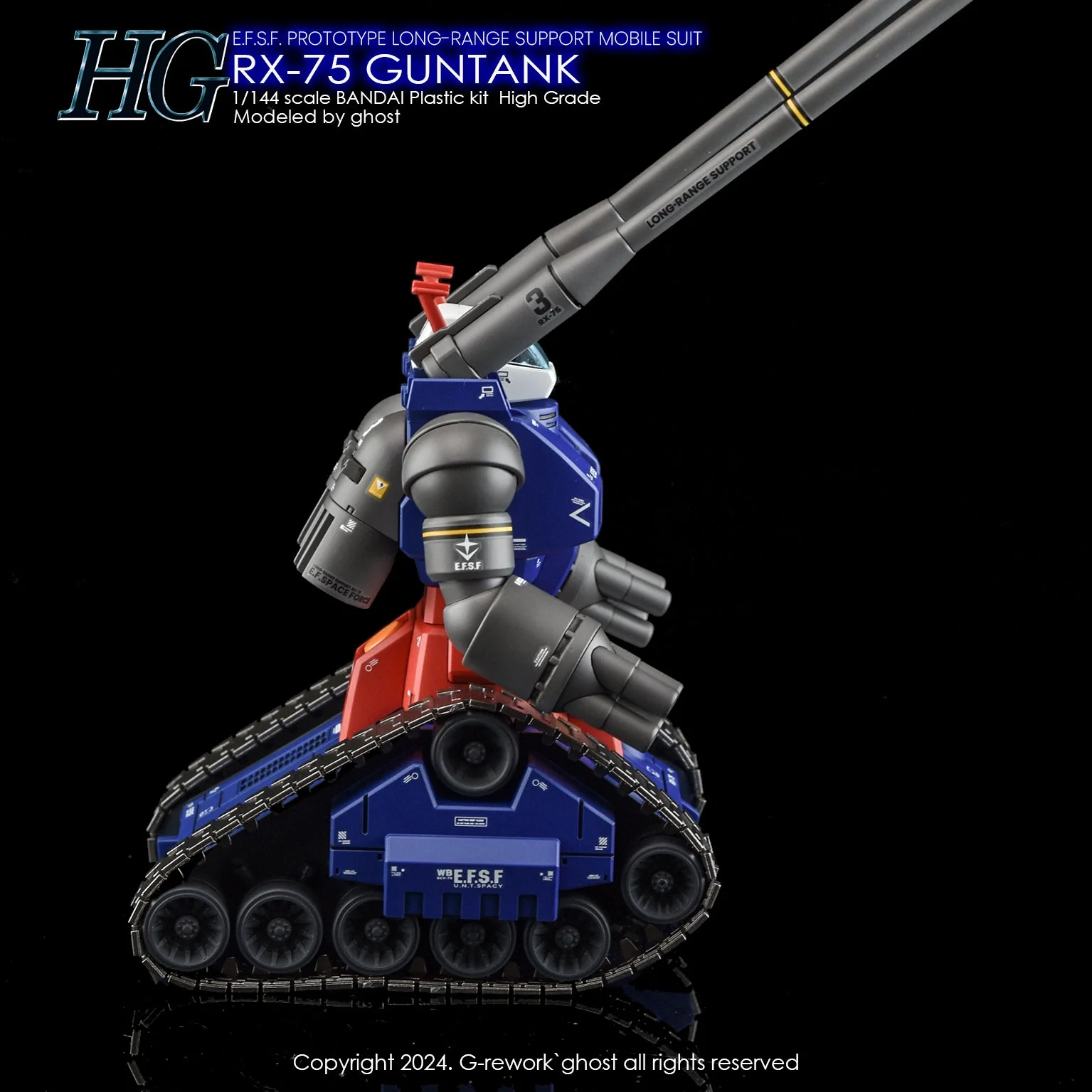 G-Rework [HG] RX-75 GUNTANK - Image 8