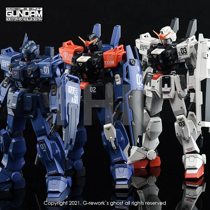 G-Rework [HG] RX-79 BD-01 [BLUE DESTINY]