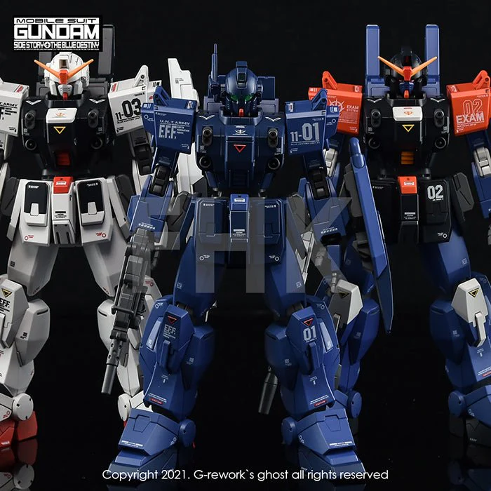 G-Rework [HG] RX-79 BD-01 [BLUE DESTINY] - Image 4