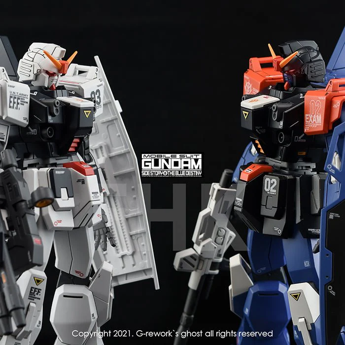 G-Rework [HG] RX-79 BD-01 [BLUE DESTINY] - Image 5
