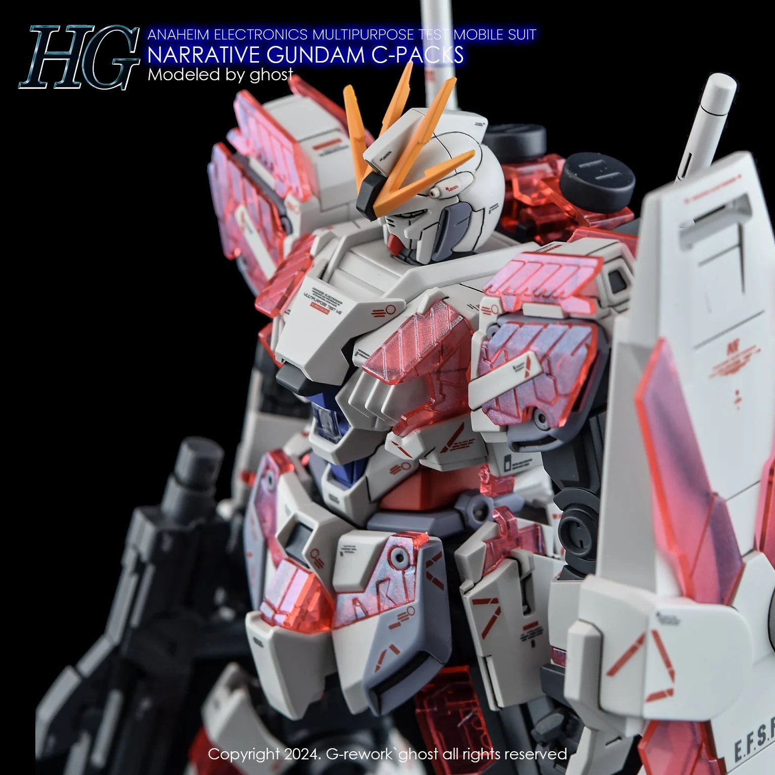 G-Rework [HG] RX-9/C NARRATIVE GUNDAM C-PACK - Image 16