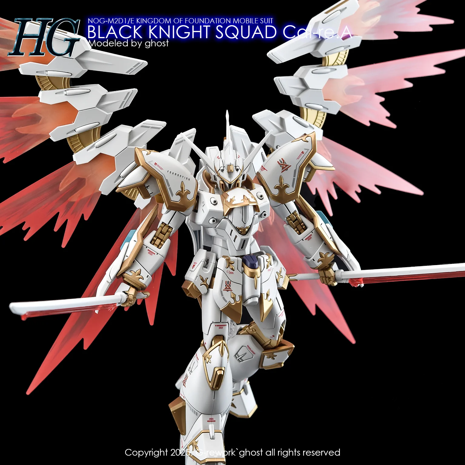 G-Rework [HG] [SEED] BLACK KNIGHT SQUAD Cal-re.A - Image 20