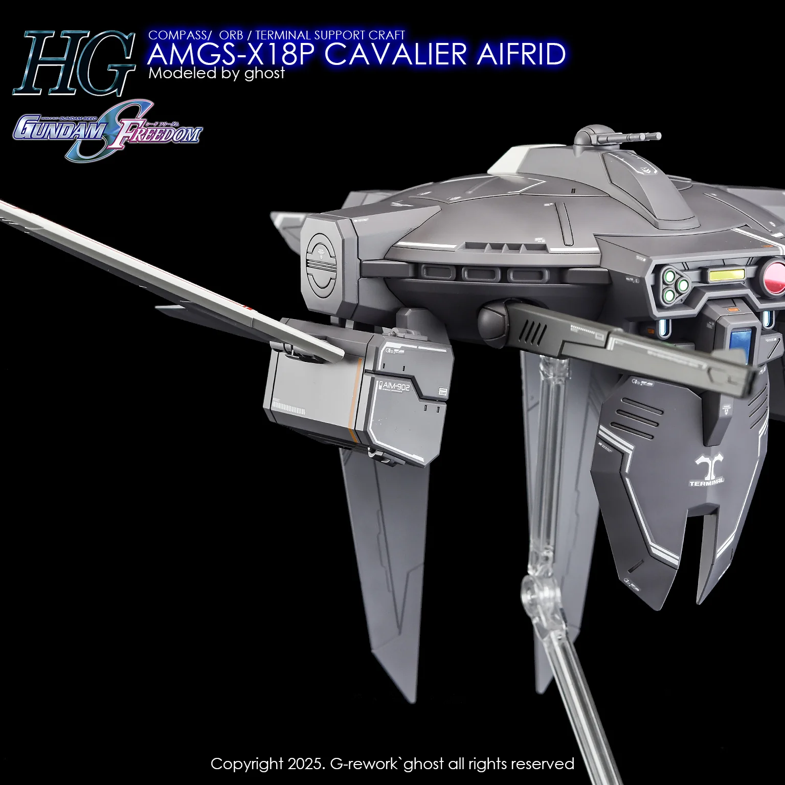 G-Rework [HG] [SEED] CAVALIER AIFRID - Image 11