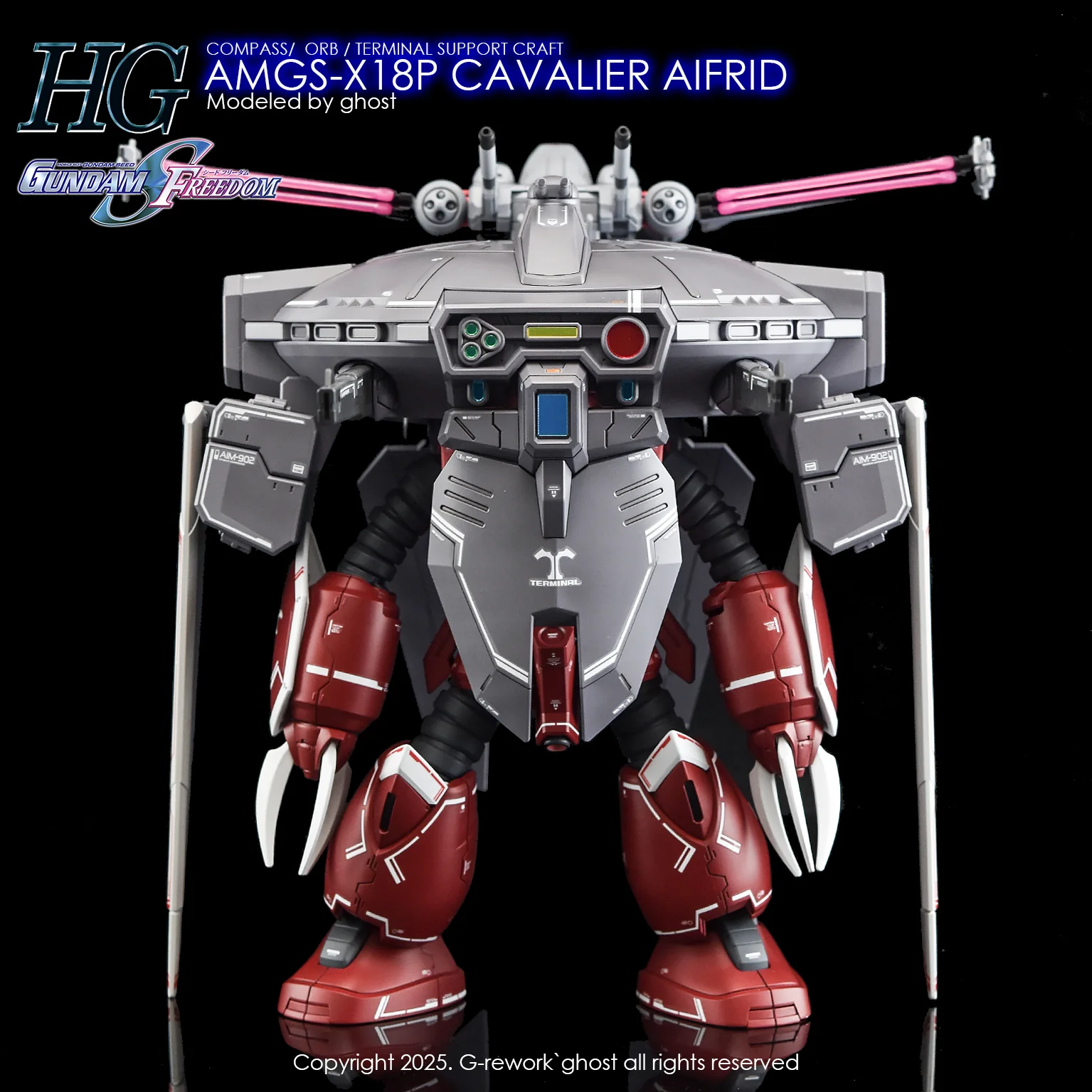 G-Rework [HG] [SEED] CAVALIER AIFRID - Image 13