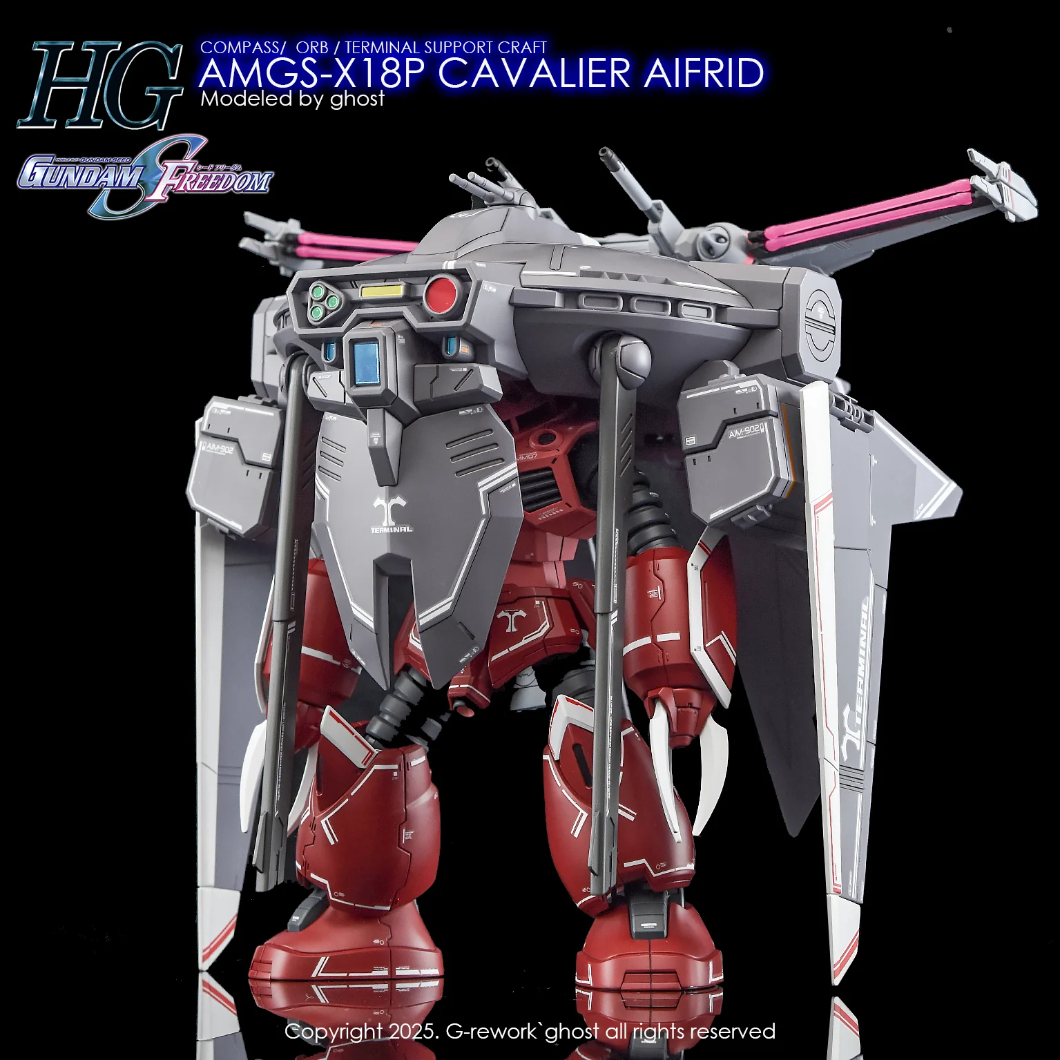G-Rework [HG] [SEED] CAVALIER AIFRID - Image 14
