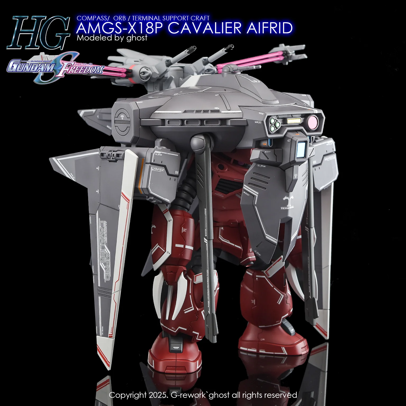 G-Rework [HG] [SEED] CAVALIER AIFRID - Image 15