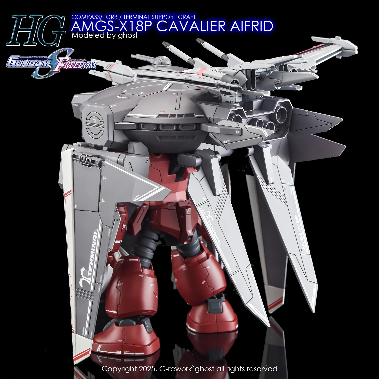 G-Rework [HG] [SEED] CAVALIER AIFRID - Image 16