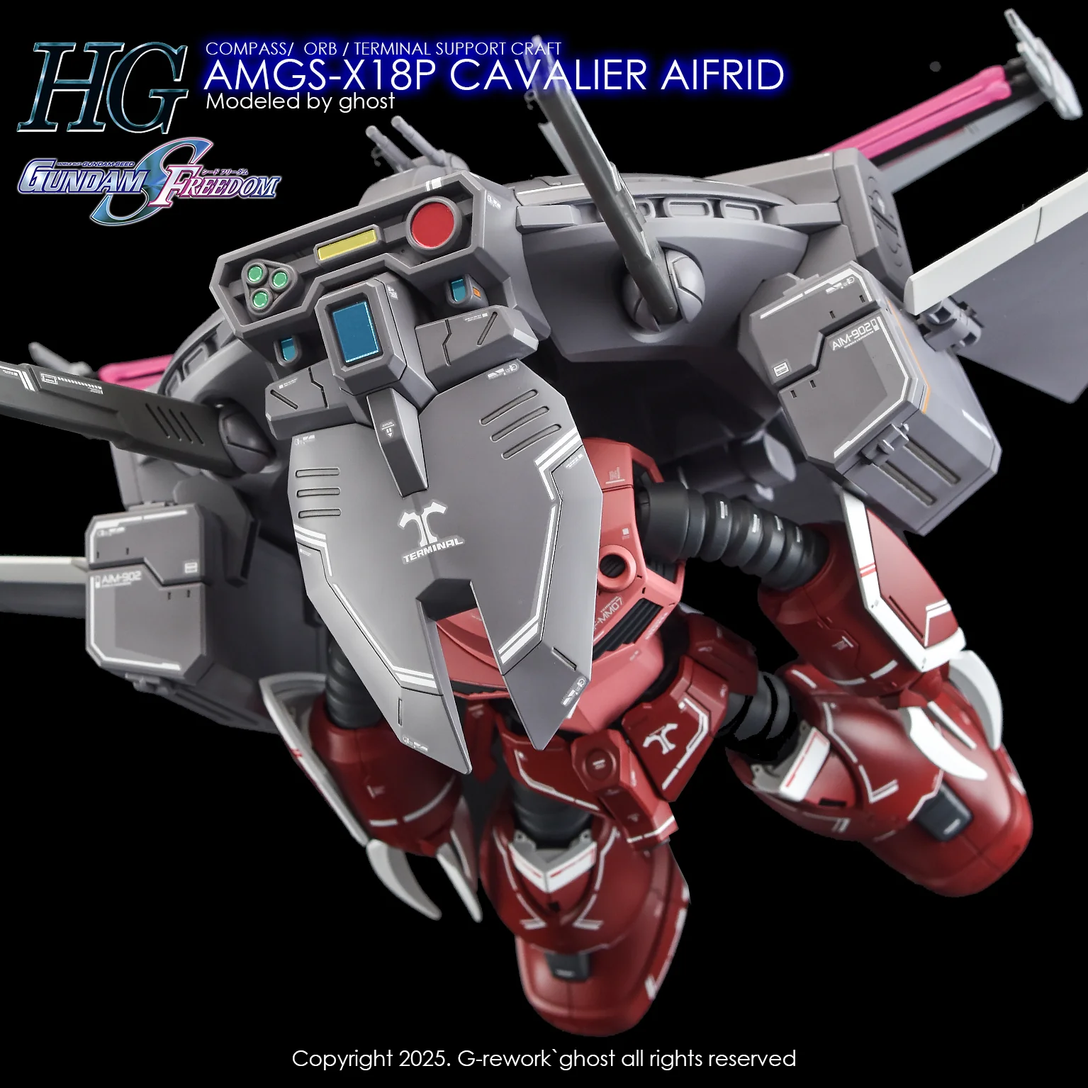 G-Rework [HG] [SEED] CAVALIER AIFRID - Image 20