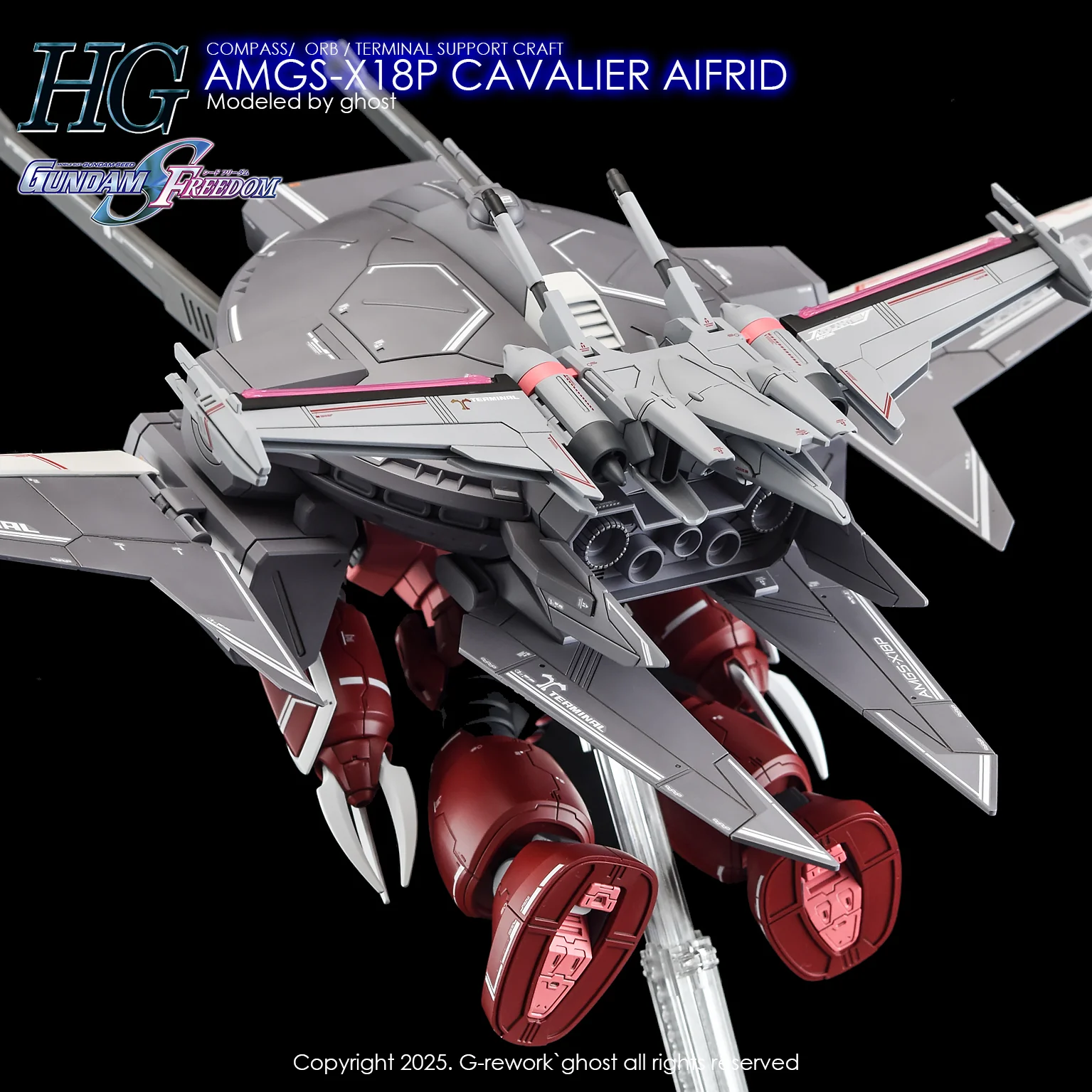G-Rework [HG] [SEED] CAVALIER AIFRID - Image 21