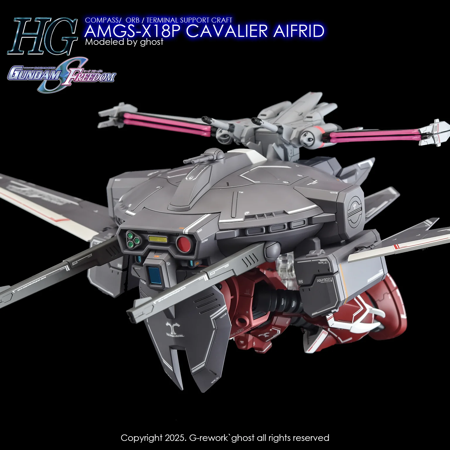 G-Rework [HG] [SEED] CAVALIER AIFRID - Image 23