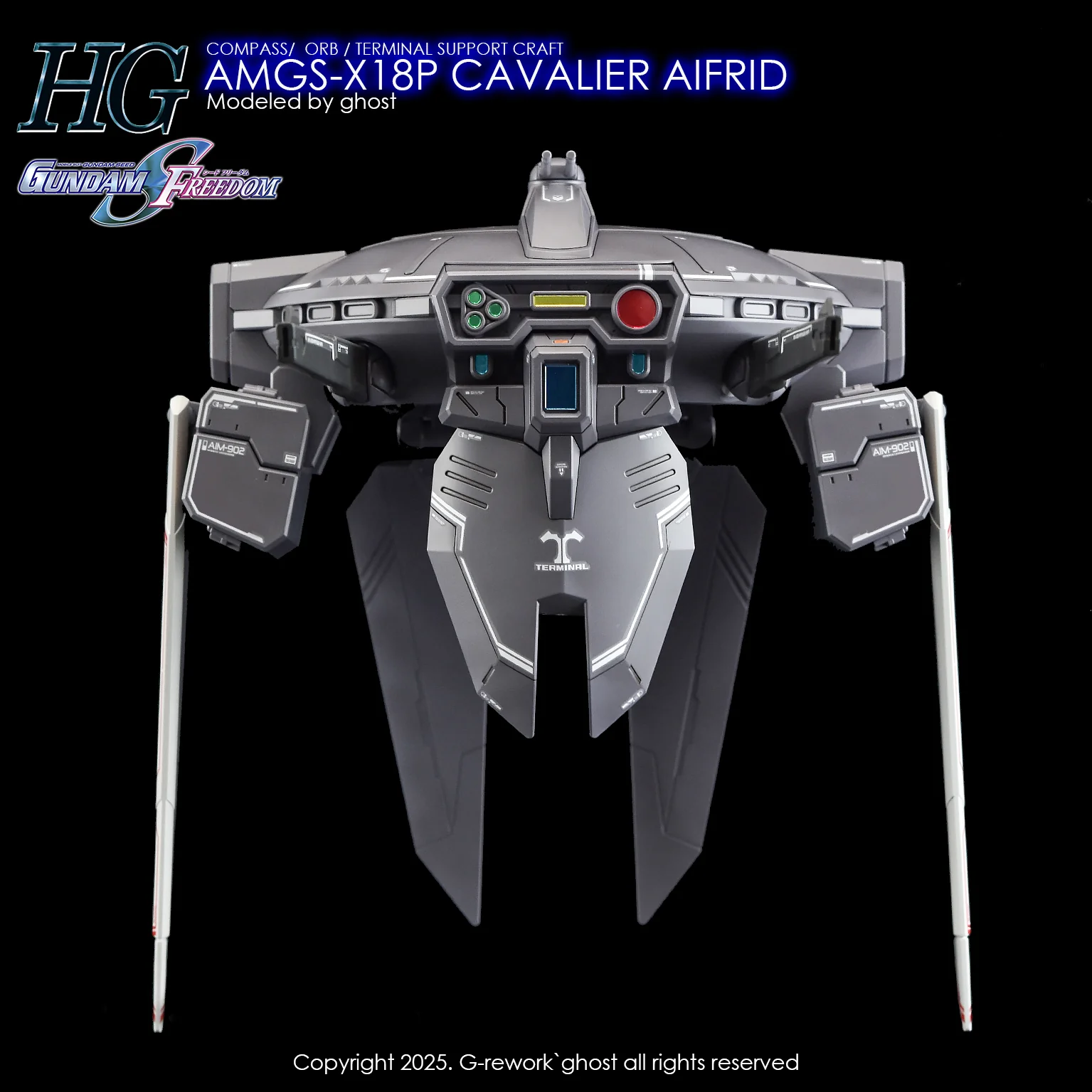 G-Rework [HG] [SEED] CAVALIER AIFRID - Image 6