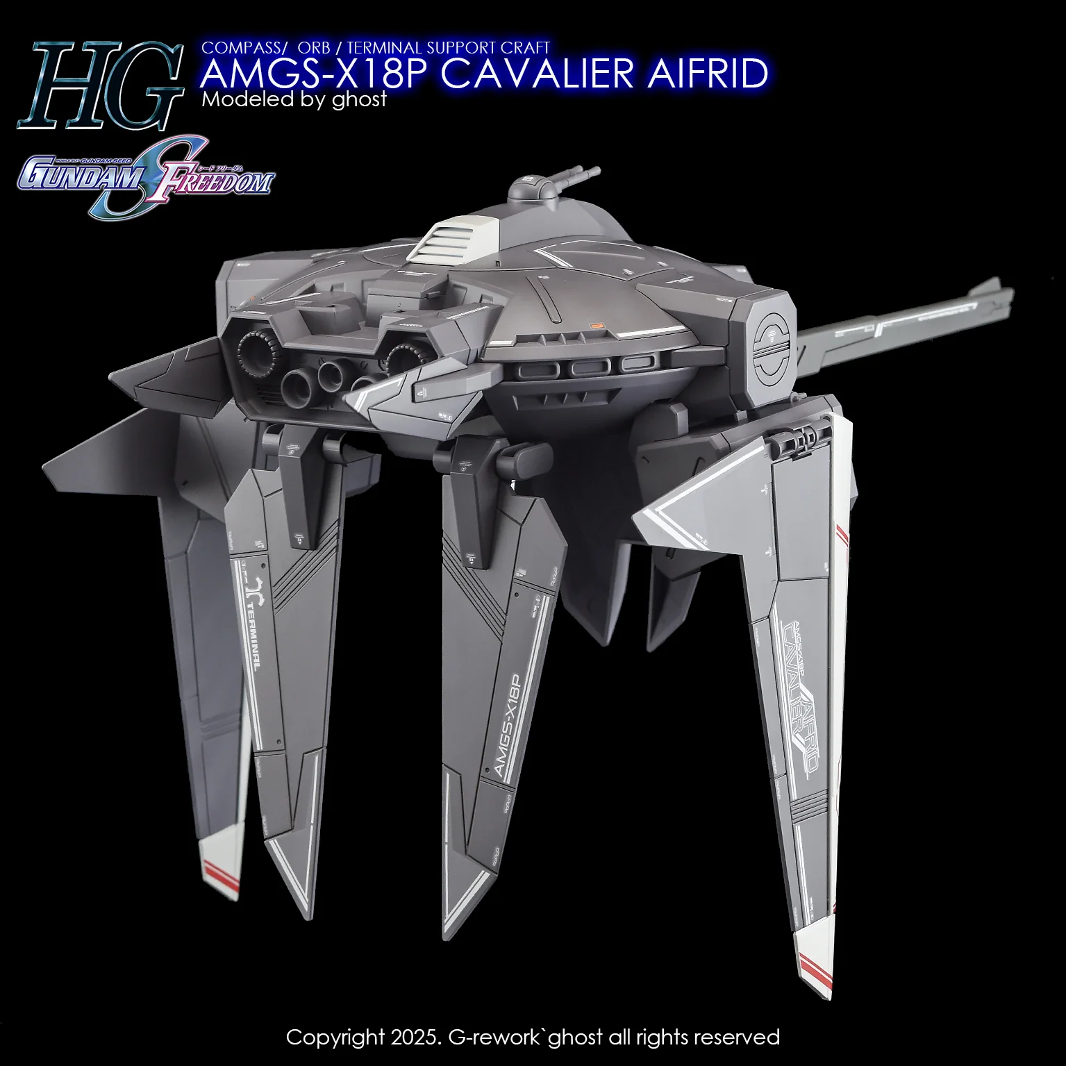 G-Rework [HG] [SEED] CAVALIER AIFRID - Image 8