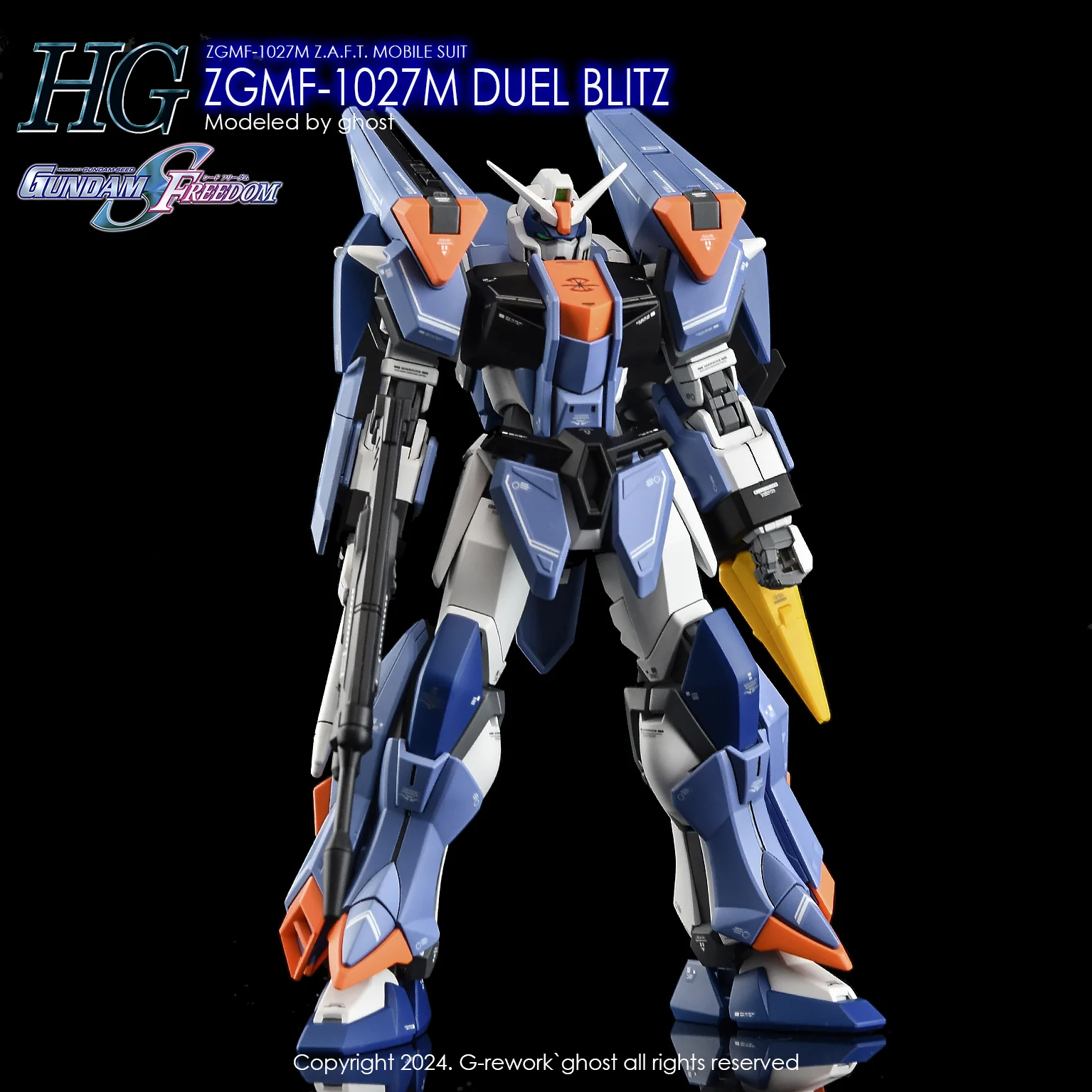 G-Rework [HG] [SEED] DUEL BLITZ GUNDAM - Image 10