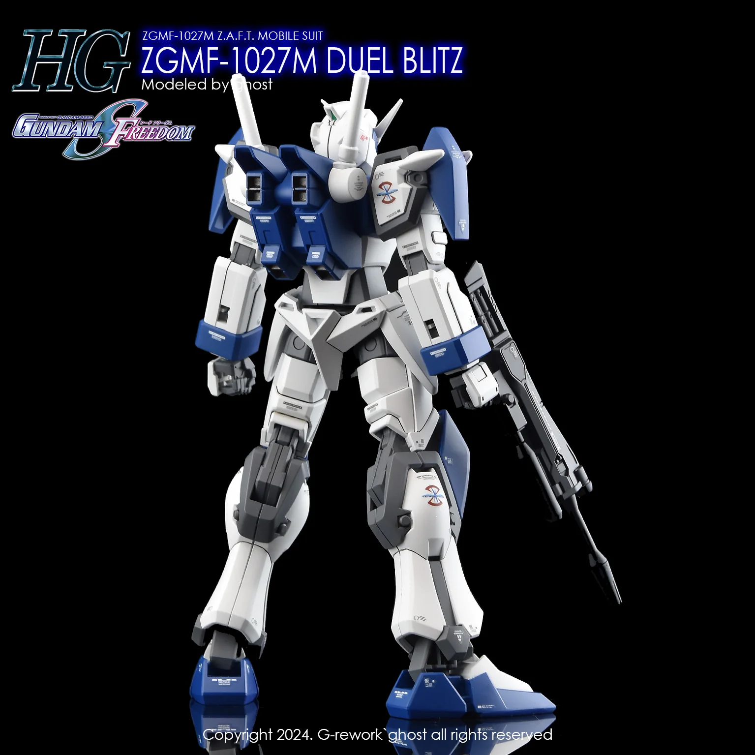 G-Rework [HG] [SEED] DUEL BLITZ GUNDAM - Image 3