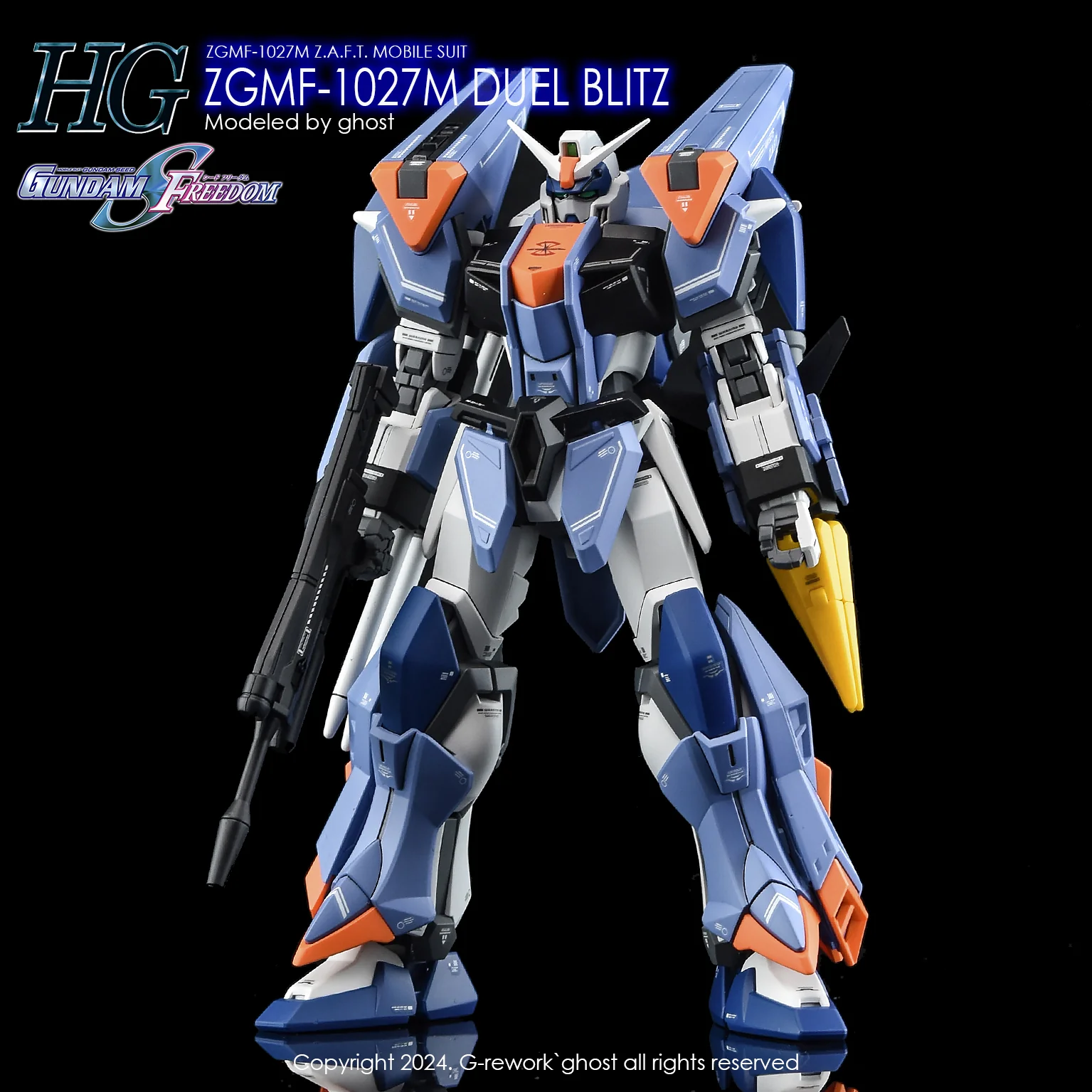 G-Rework [HG] [SEED] DUEL BLITZ GUNDAM - Image 5
