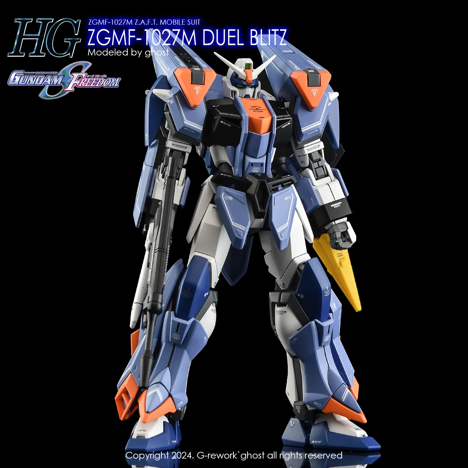 G-Rework [HG] [SEED] DUEL BLITZ GUNDAM - Image 6