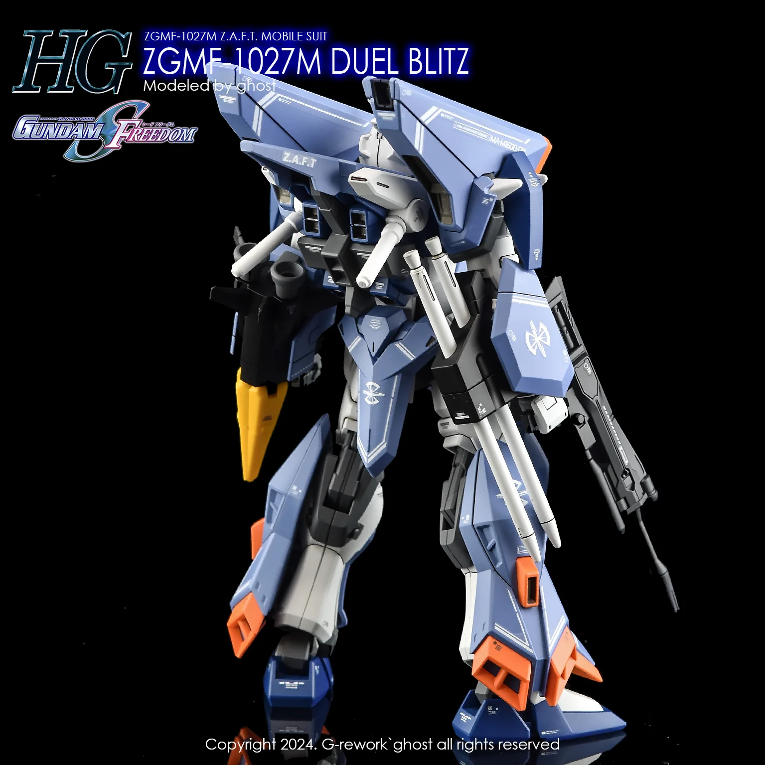 G-Rework [HG] [SEED] DUEL BLITZ GUNDAM - Image 8