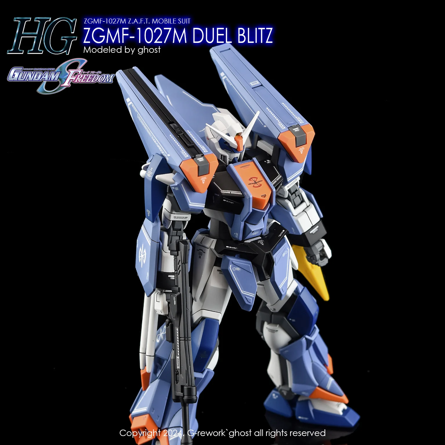 G-Rework [HG] [SEED] DUEL BLITZ GUNDAM - Image 9