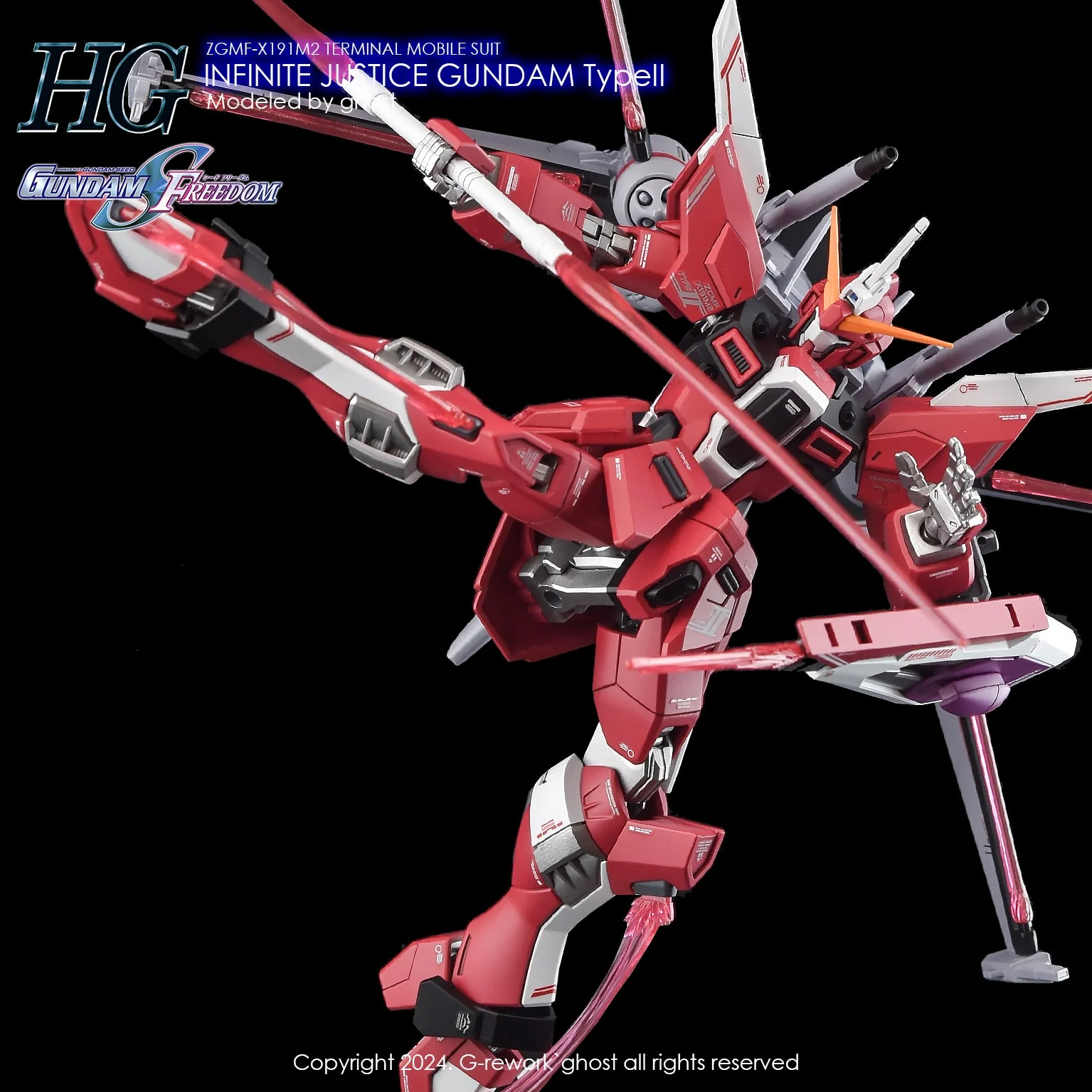 G-Rework [HG] [SEED] INFINITE JUSTICE GUNDAM TYPE 2 - Image 16