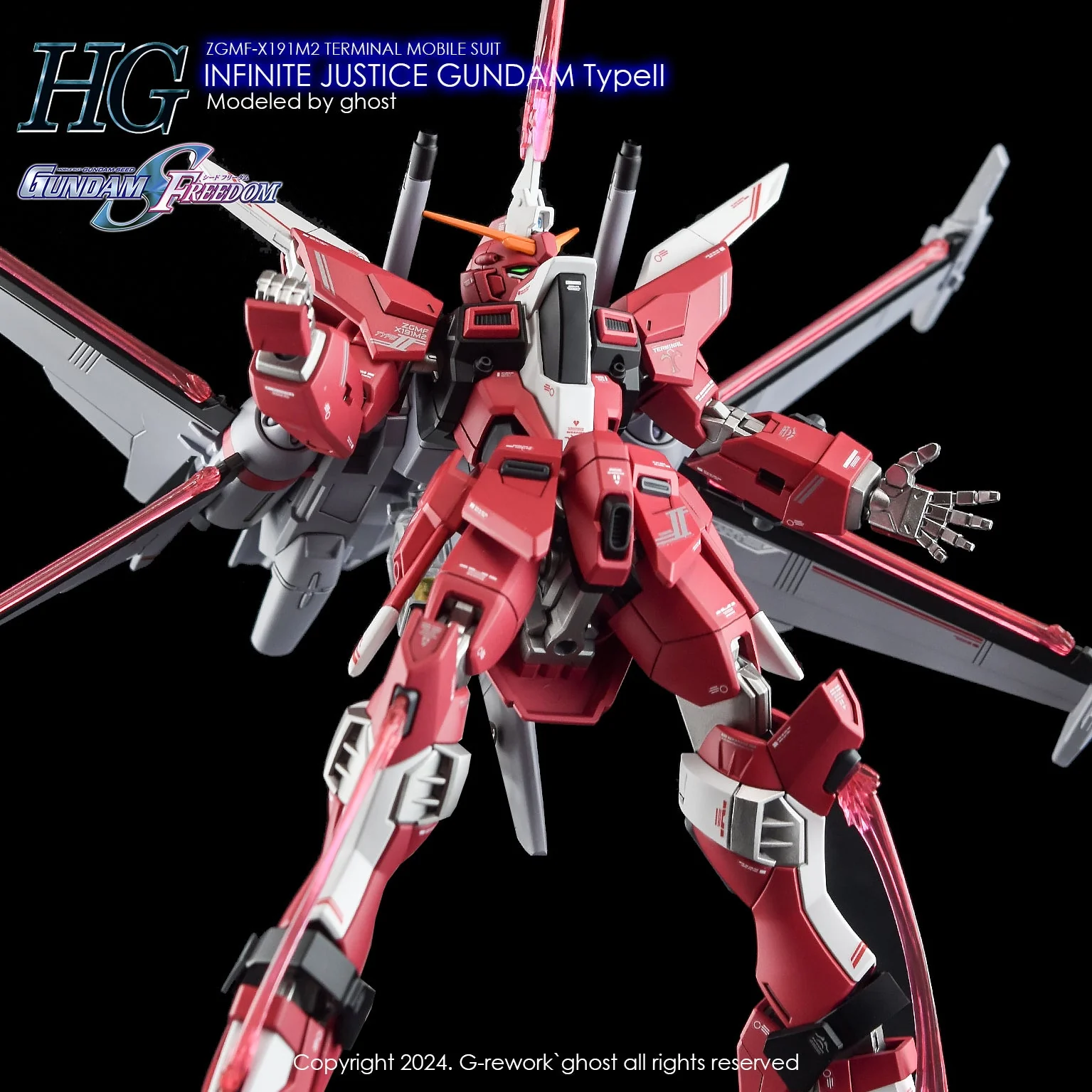 G-Rework [HG] [SEED] INFINITE JUSTICE GUNDAM TYPE 2 - Image 18