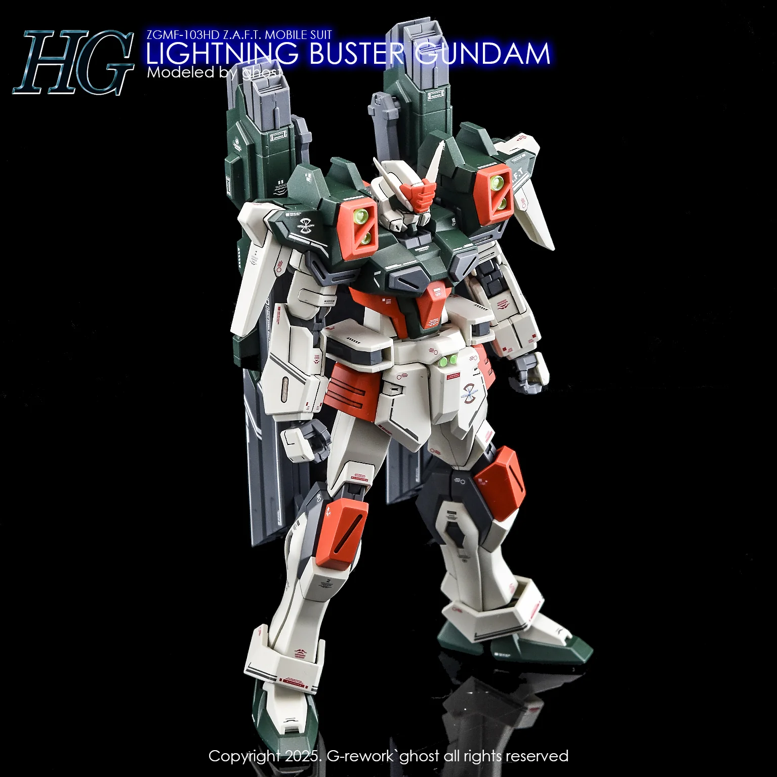 G-Rework HG] [SEED] LIGHTING BUSTER GUNDAM - Image 10