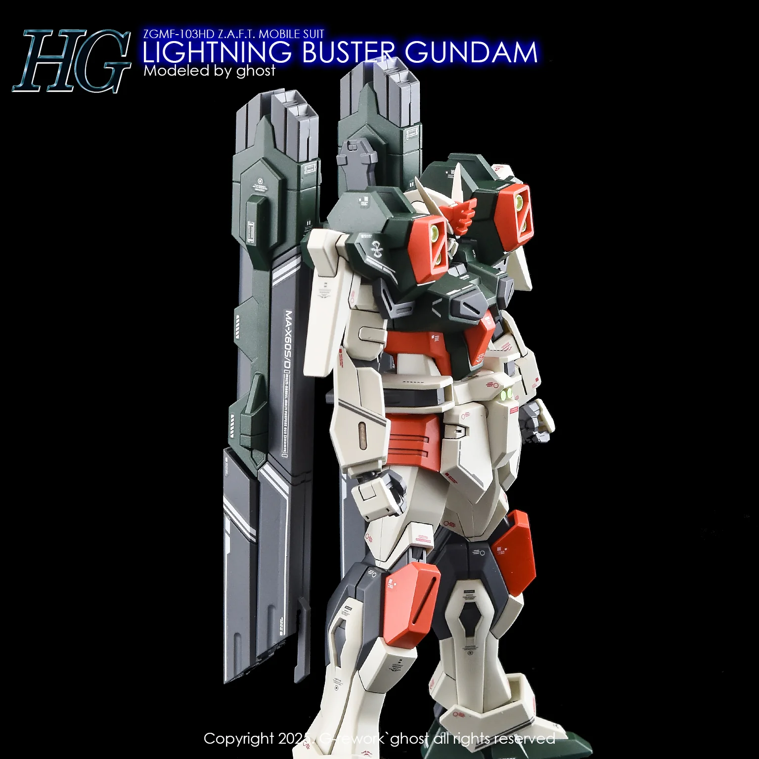 G-Rework HG] [SEED] LIGHTING BUSTER GUNDAM - Image 11