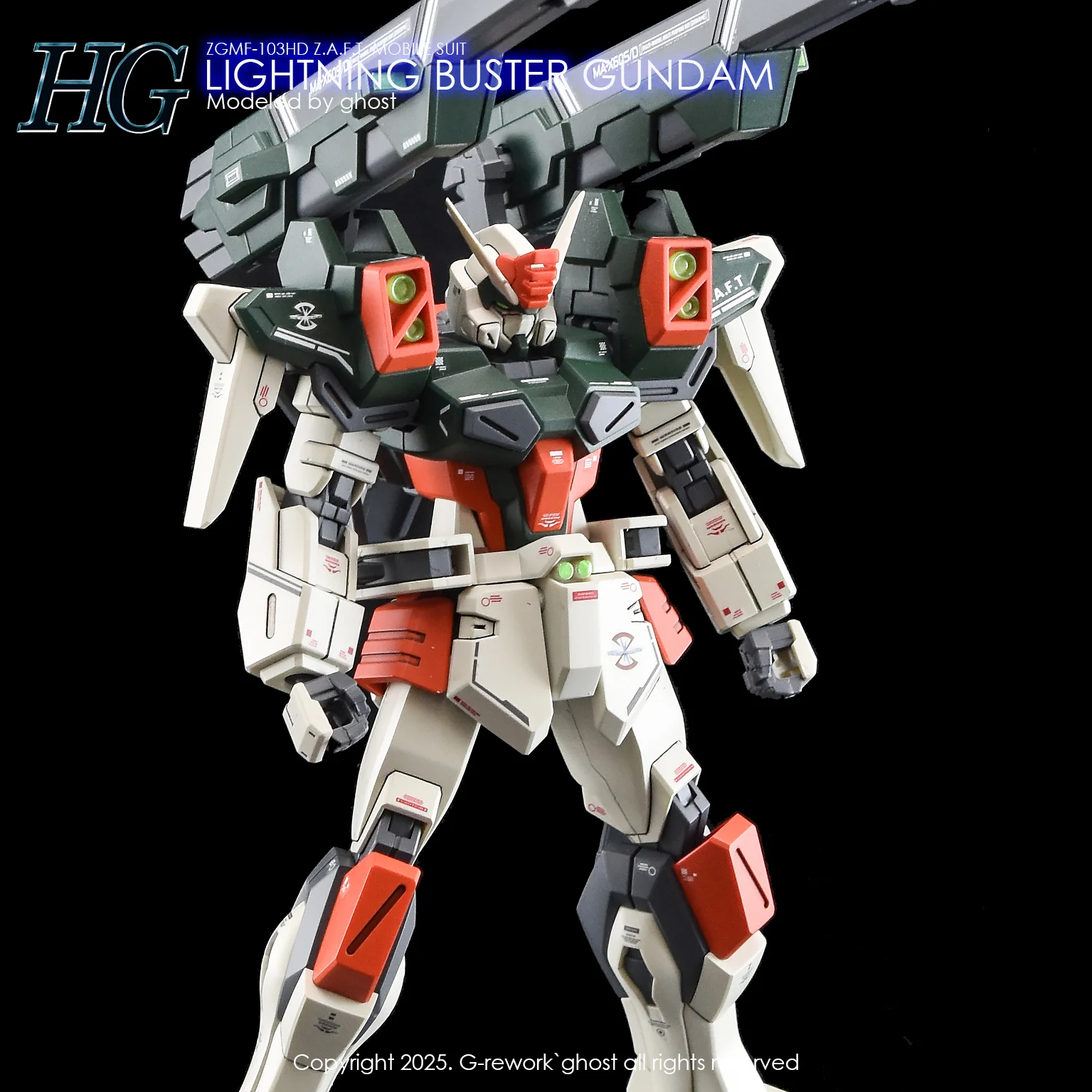 G-Rework HG] [SEED] LIGHTING BUSTER GUNDAM - Image 13