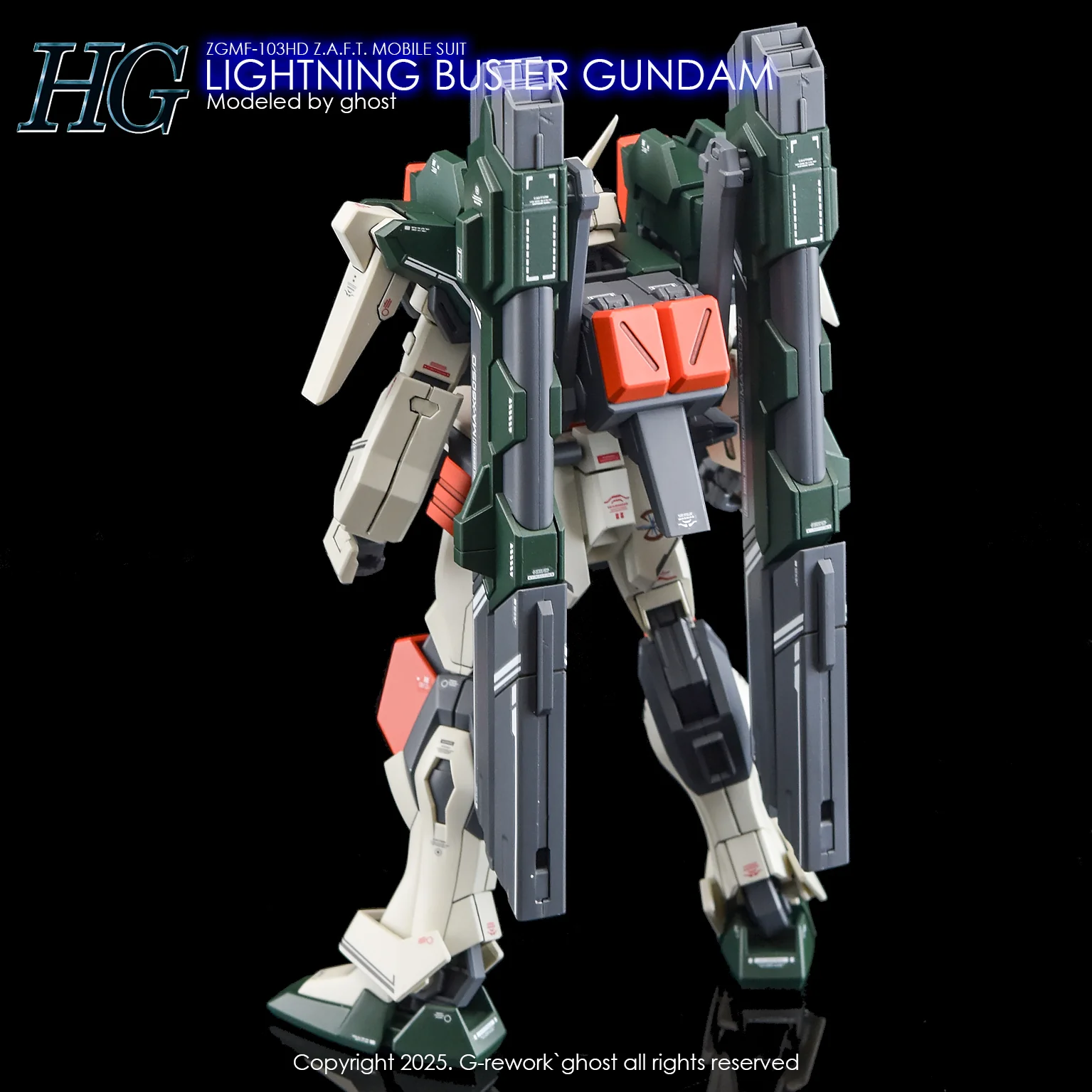 G-Rework HG] [SEED] LIGHTING BUSTER GUNDAM - Image 6