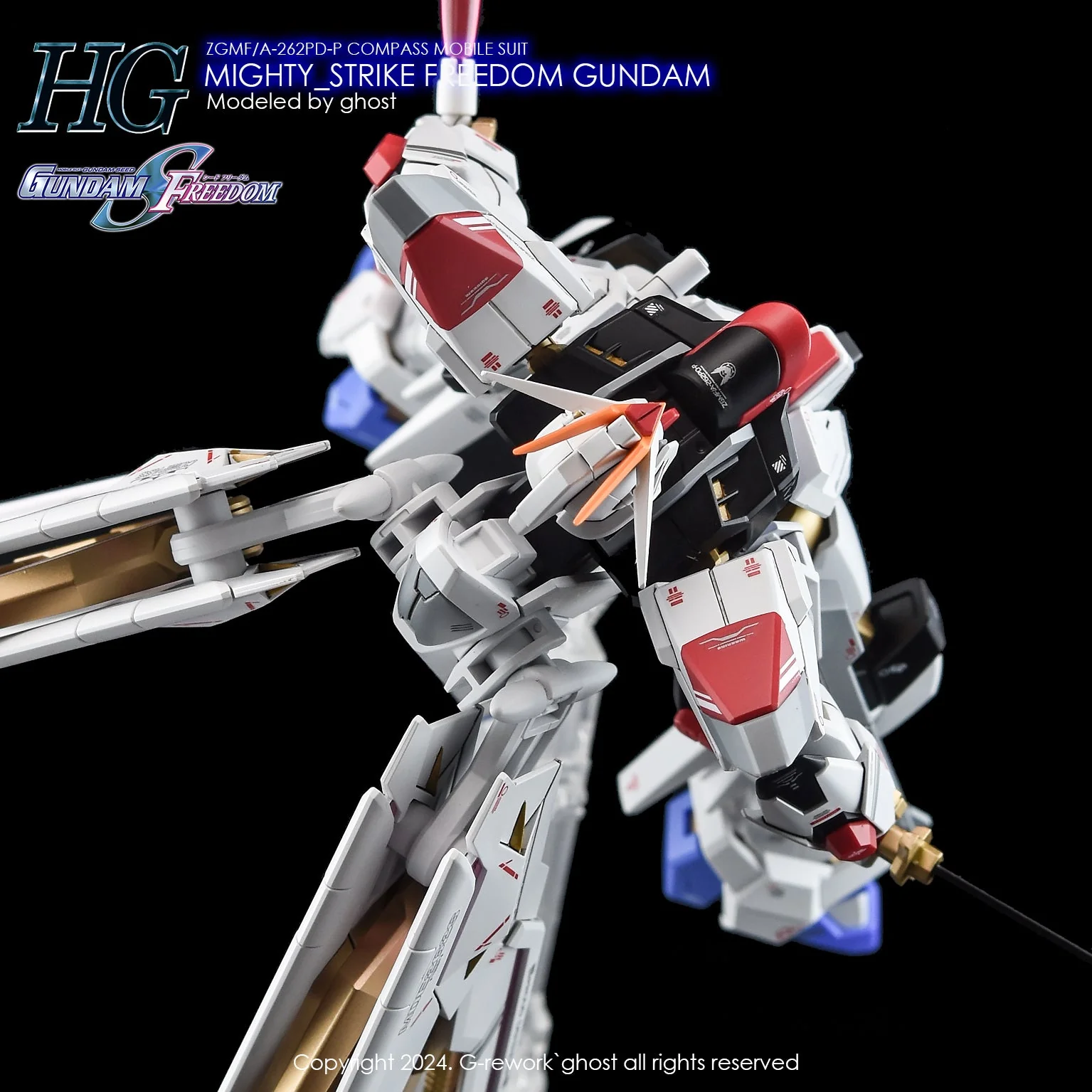 G-Rework [HG] [SEED] MIGHTY STRIKE FREEDOM - Image 21
