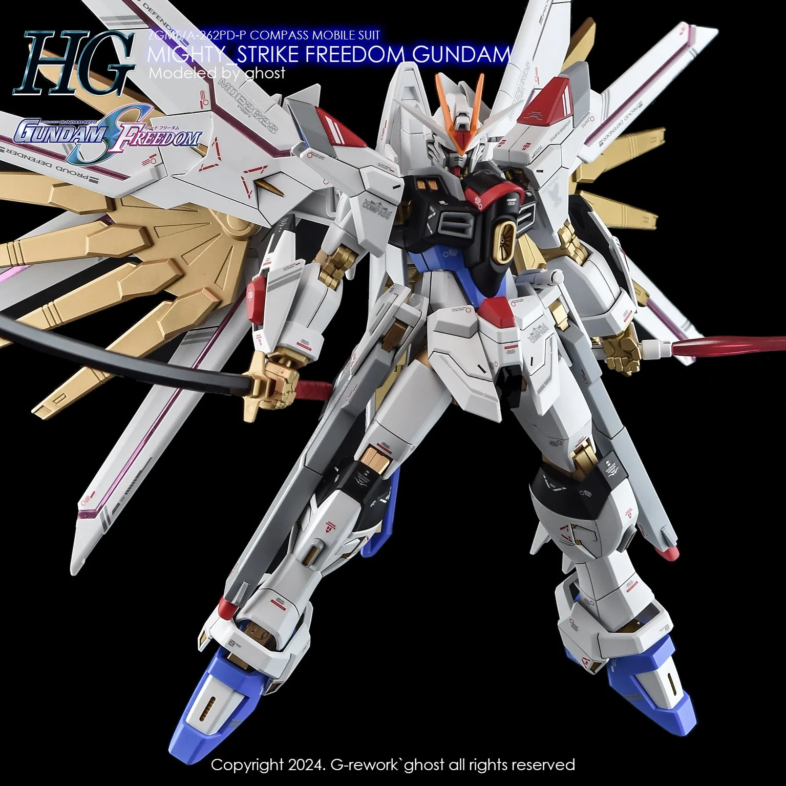 G-Rework [HG] [SEED] MIGHTY STRIKE FREEDOM - Image 24