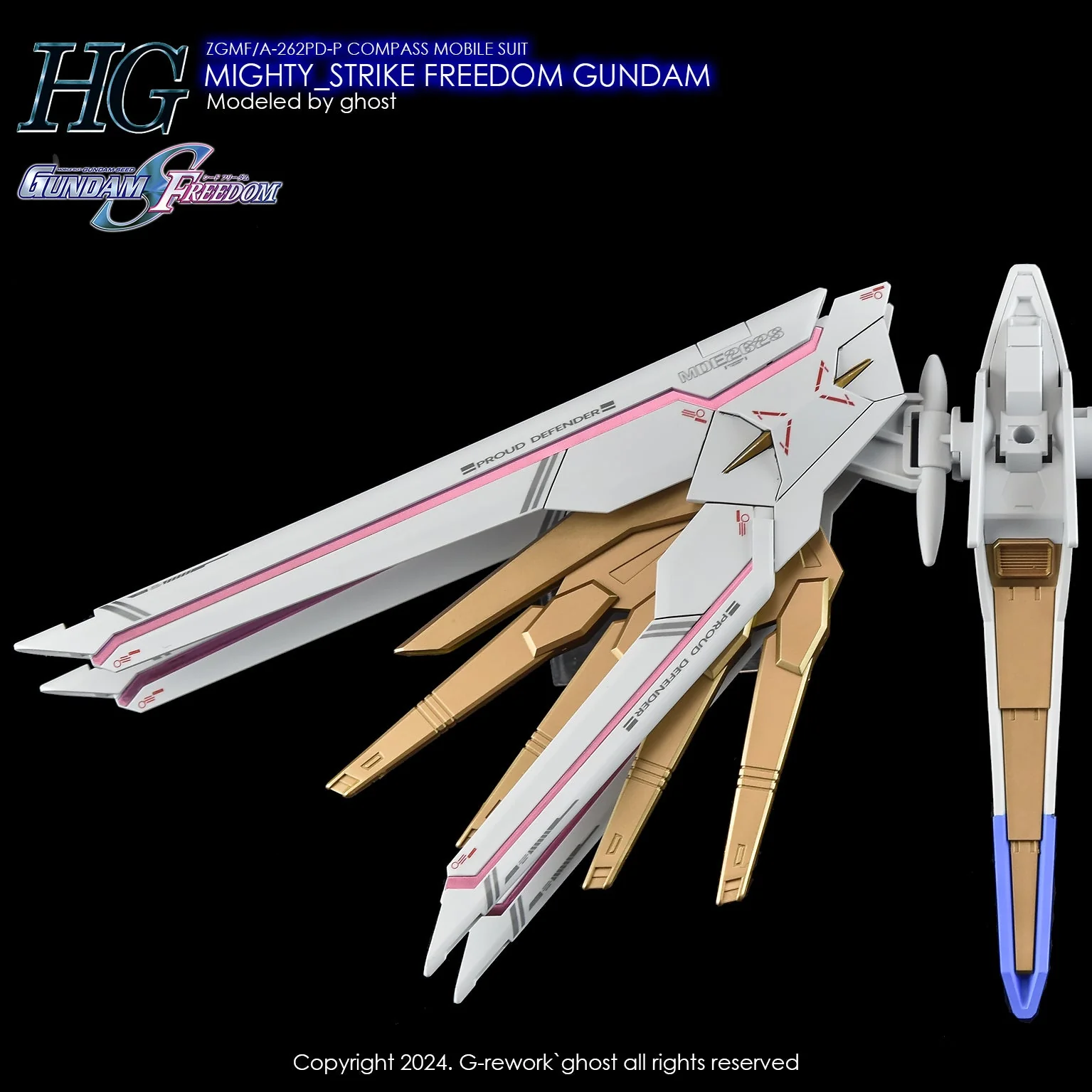 G-Rework [HG] [SEED] MIGHTY STRIKE FREEDOM - Image 29