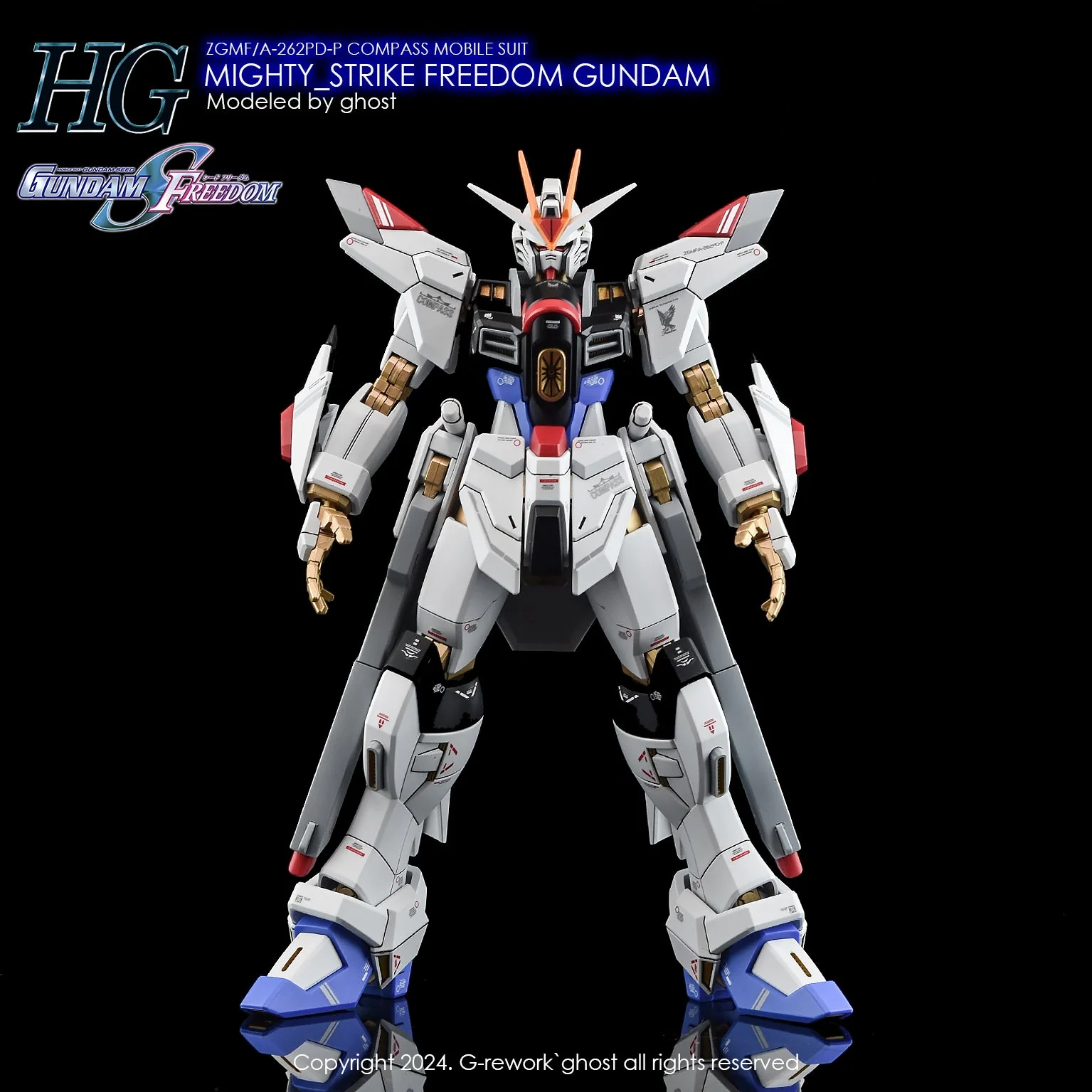 G-Rework [HG] [SEED] MIGHTY STRIKE FREEDOM - Image 8