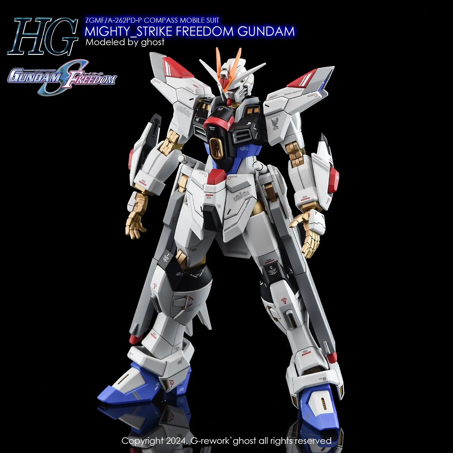 G-Rework [HG] [SEED] MIGHTY STRIKE FREEDOM - Image 9