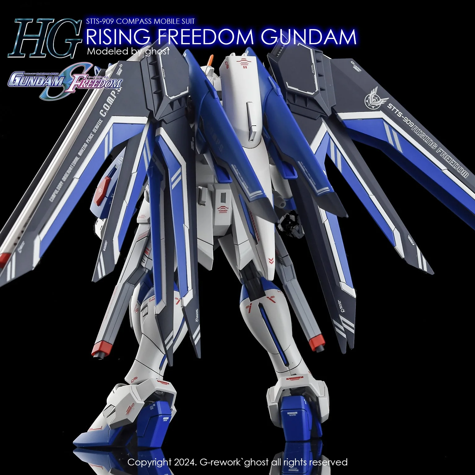 G-Rework [HG] [SEED] RISING FREEDOM GUNDAM - Image 13