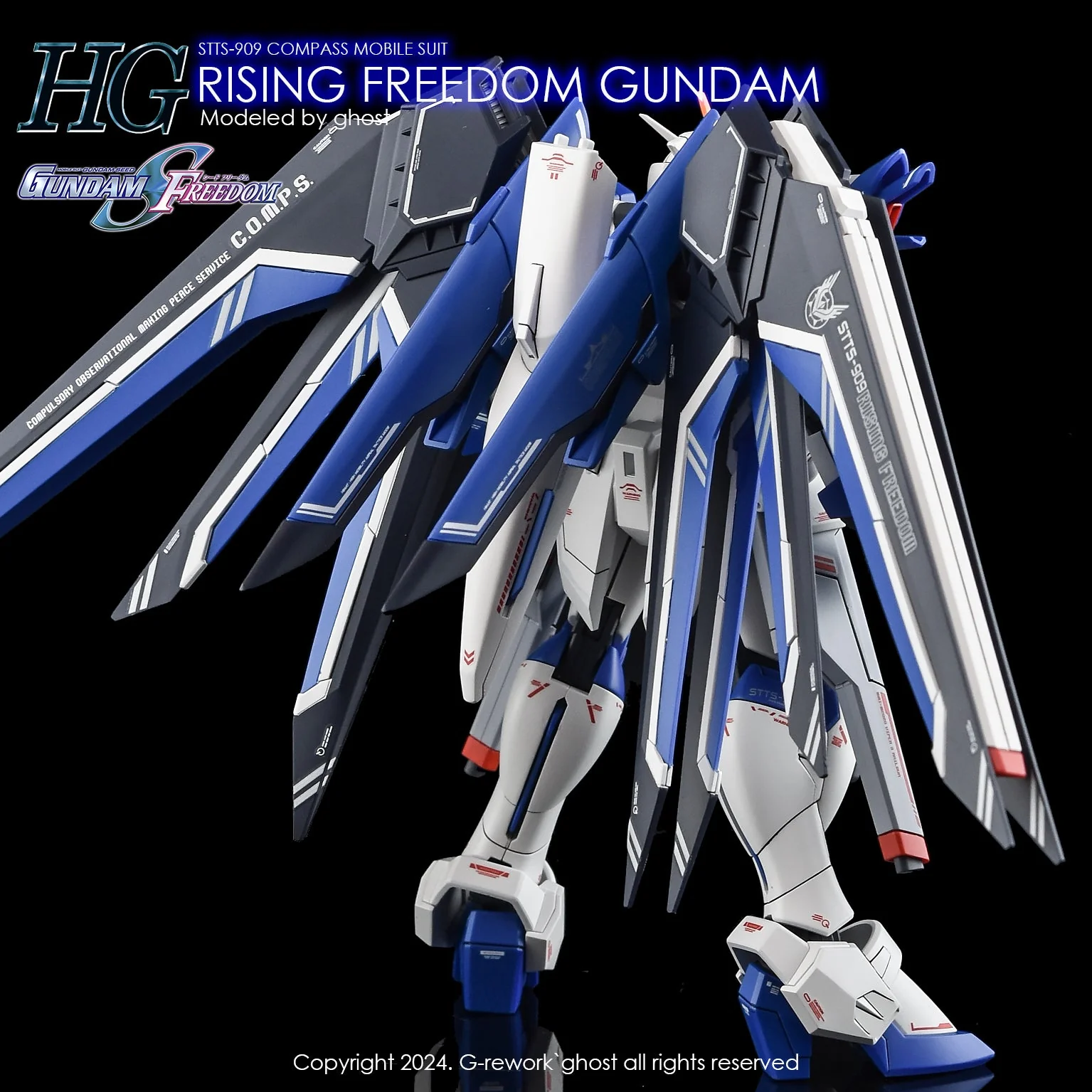 G-Rework [HG] [SEED] RISING FREEDOM GUNDAM - Image 14