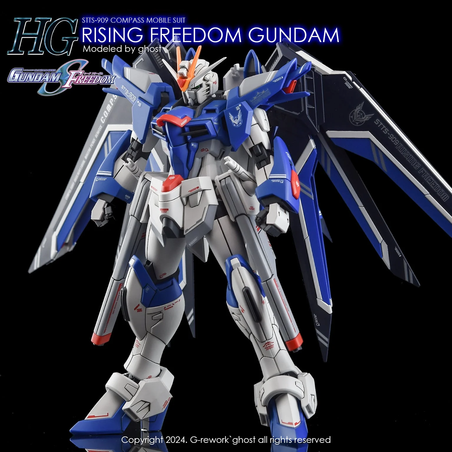 G-Rework [HG] [SEED] RISING FREEDOM GUNDAM - Image 16