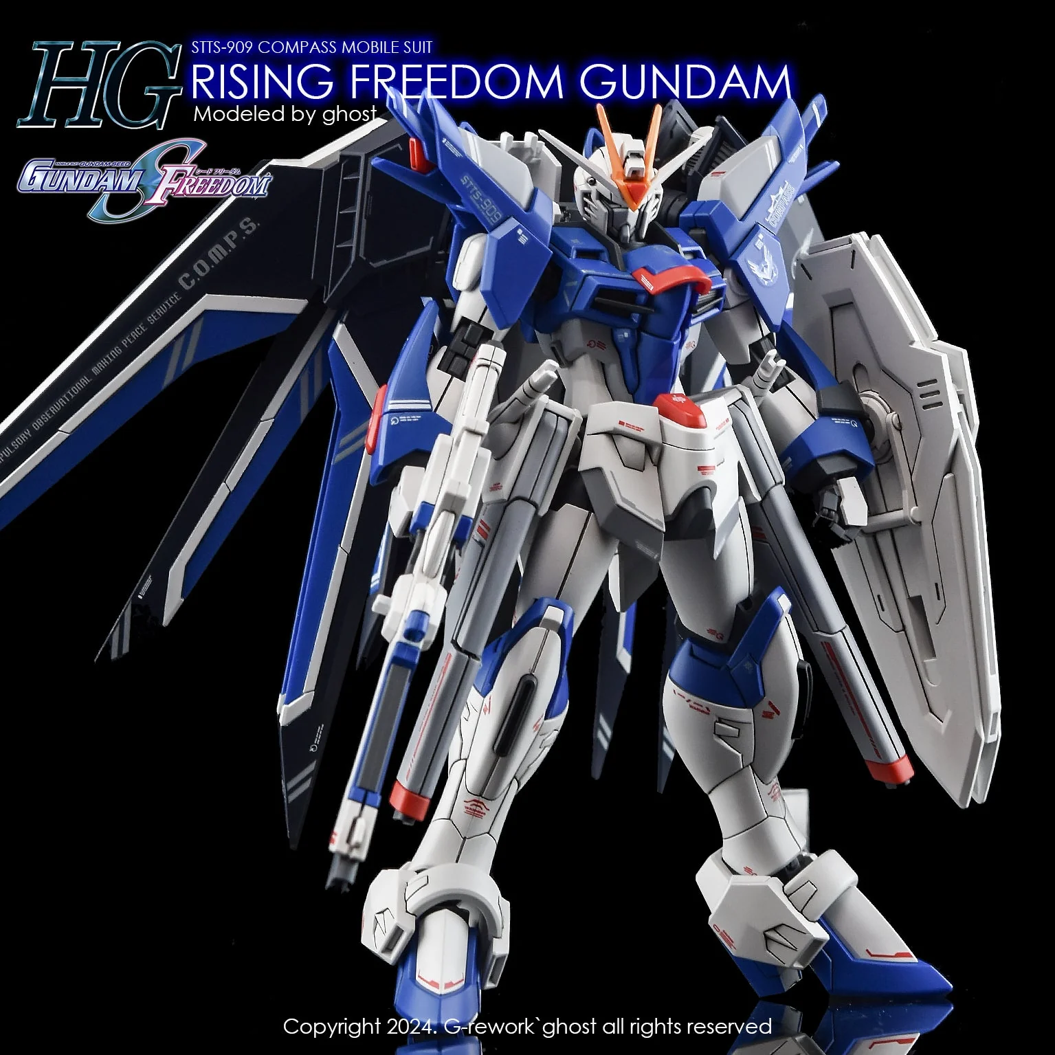 G-Rework [HG] [SEED] RISING FREEDOM GUNDAM - Image 17