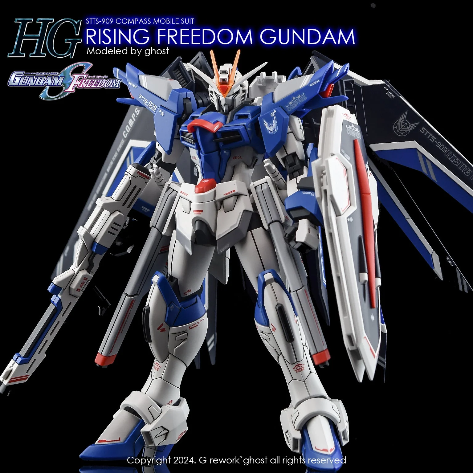 G-Rework [HG] [SEED] RISING FREEDOM GUNDAM - Image 18