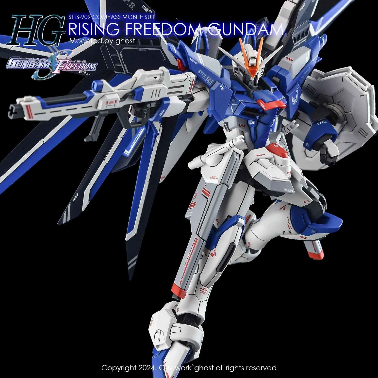 G-Rework [HG] [SEED] RISING FREEDOM GUNDAM - Image 22