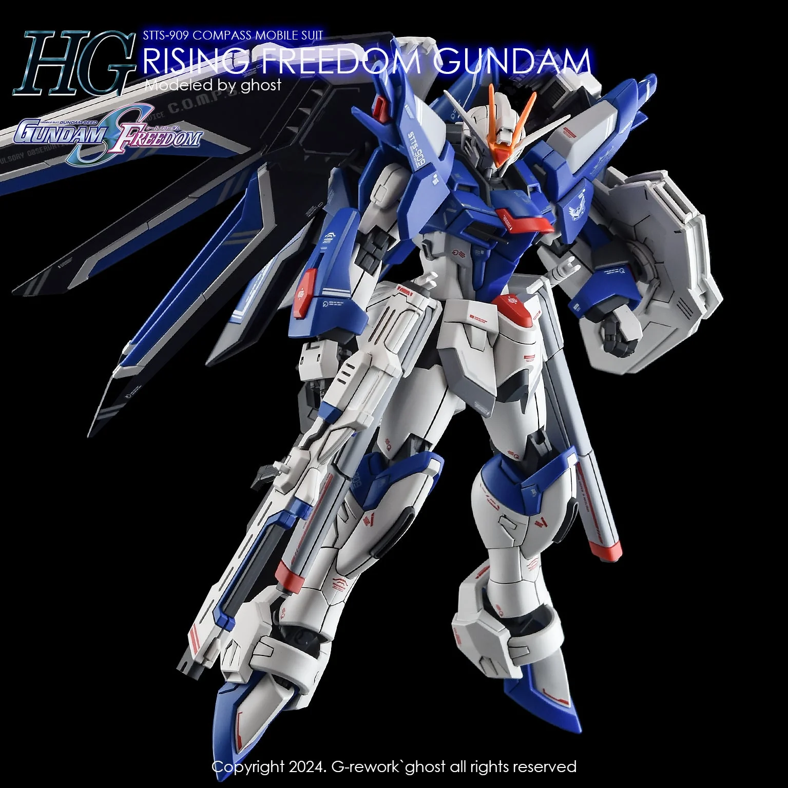 G-Rework [HG] [SEED] RISING FREEDOM GUNDAM - Image 24
