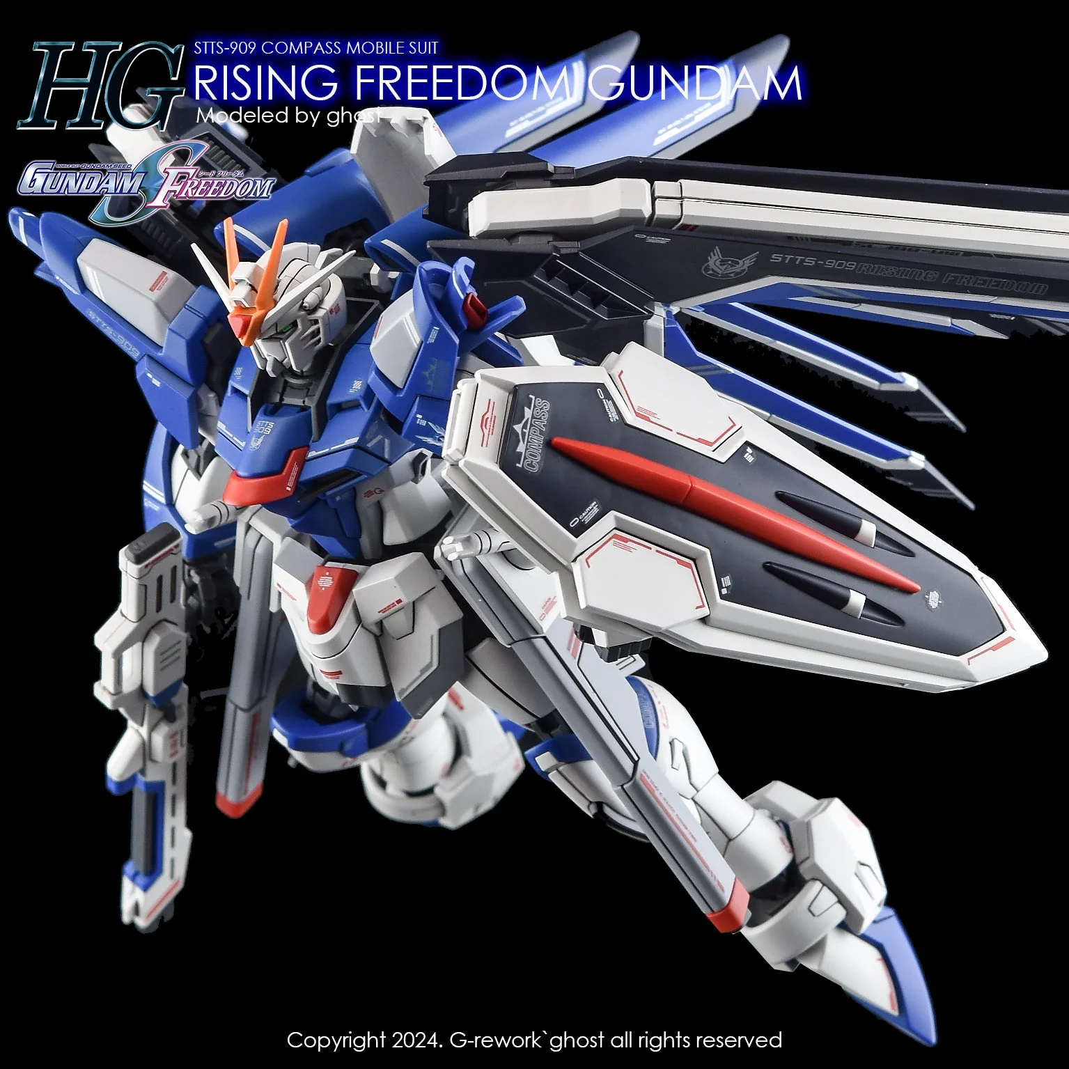 G-Rework [HG] [SEED] RISING FREEDOM GUNDAM - Image 27