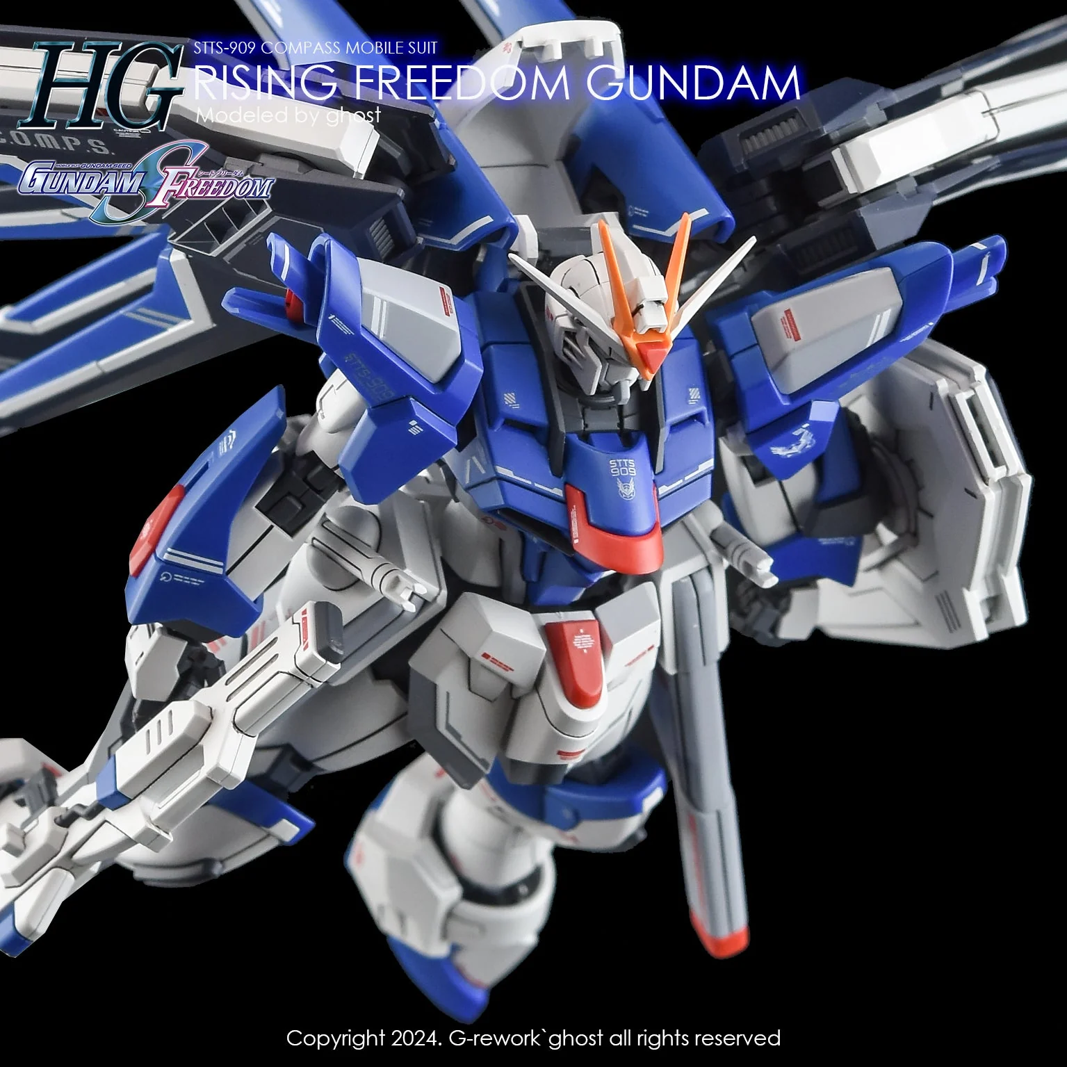 G-Rework [HG] [SEED] RISING FREEDOM GUNDAM - Image 28