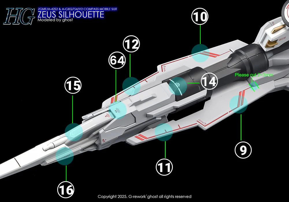 G-Rework [HG] [SEED] ZEUS SILHOUETTE - Image 3