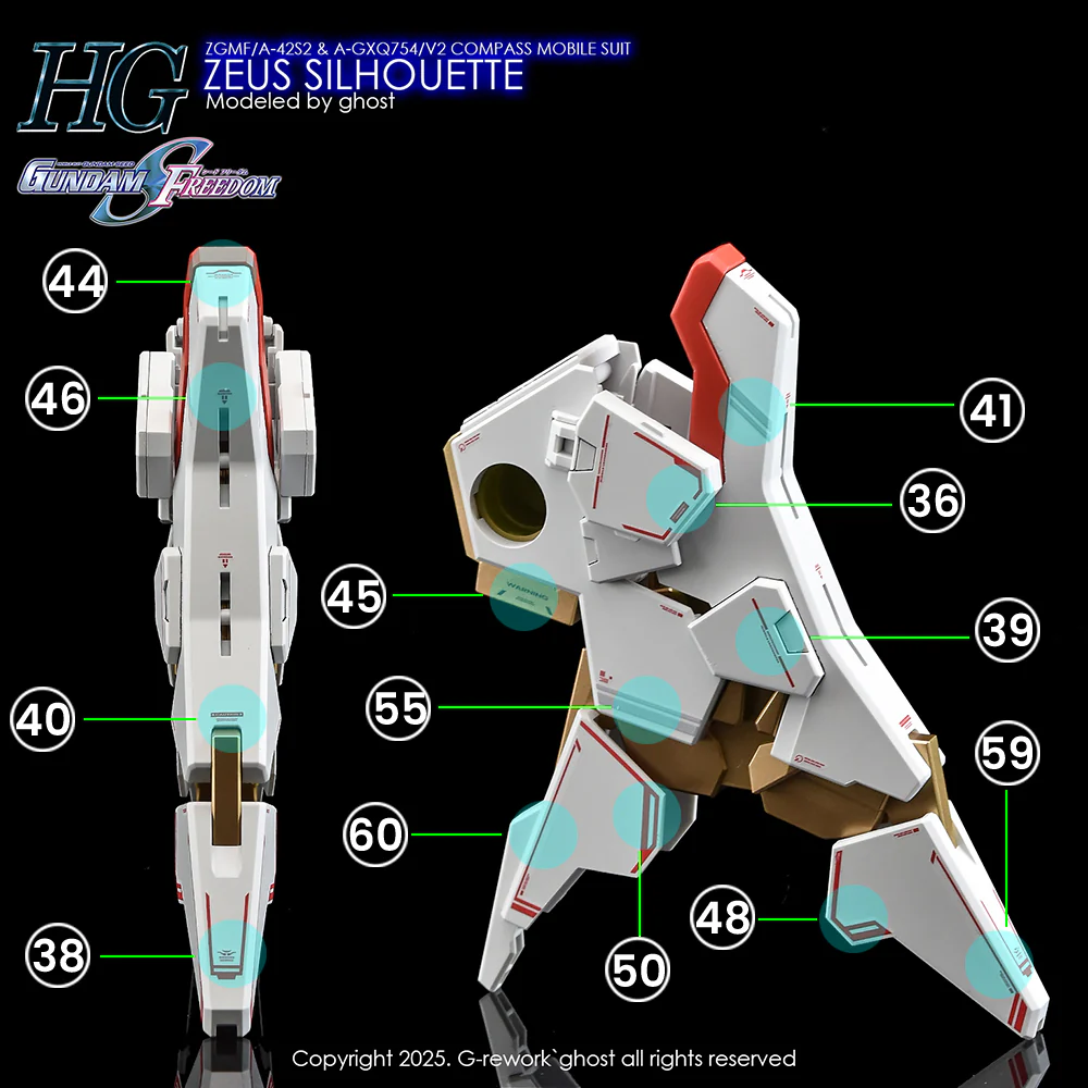 G-Rework [HG] [SEED] ZEUS SILHOUETTE - Image 5
