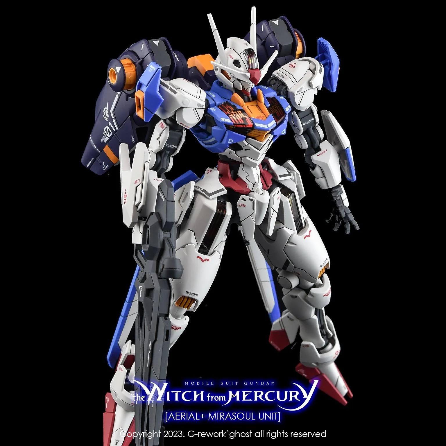 G-Rework [HG] [witch from mercury] AERIAL+ MIRASOUL UNIT - Image 3