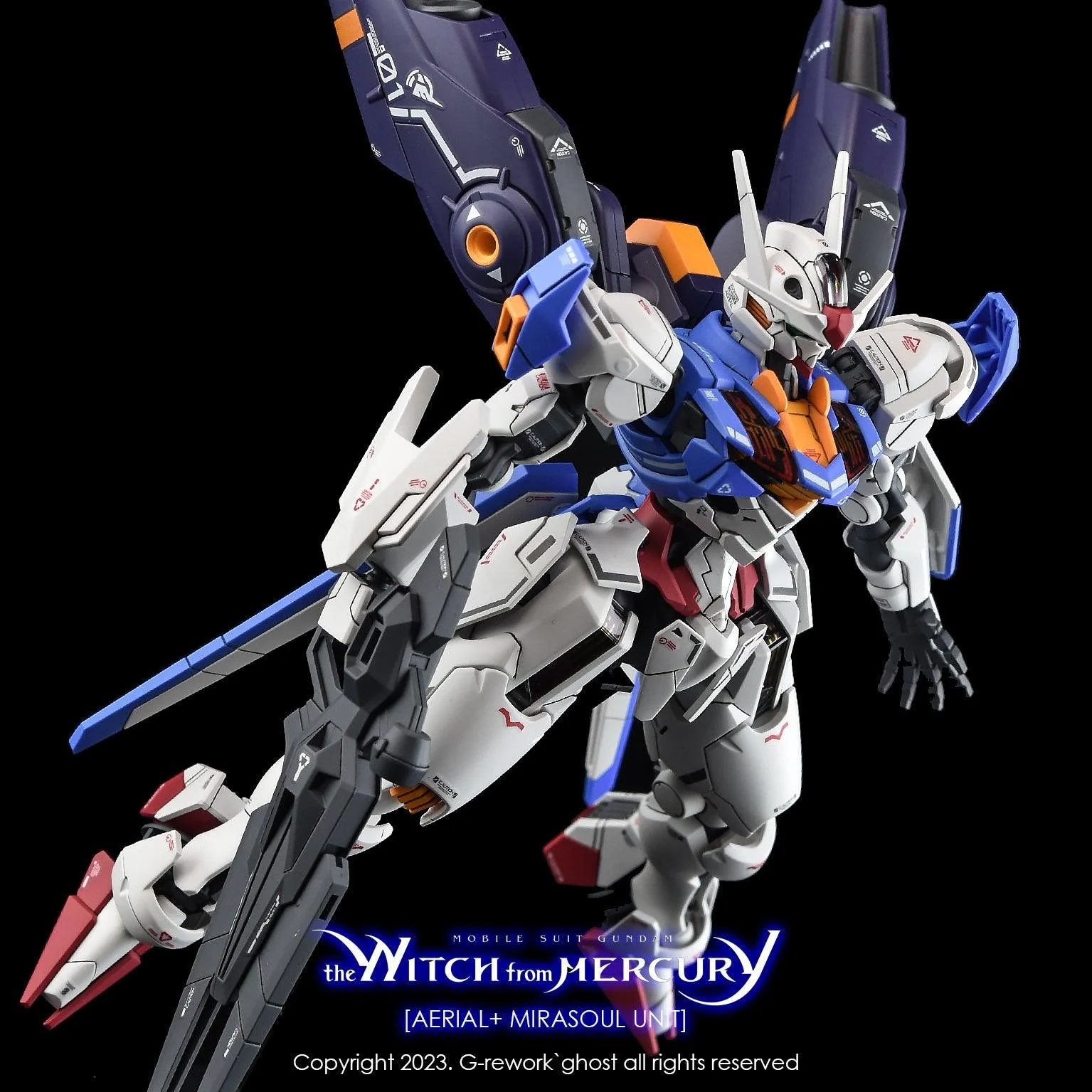 G-Rework [HG] [witch from mercury] AERIAL+ MIRASOUL UNIT - Image 4