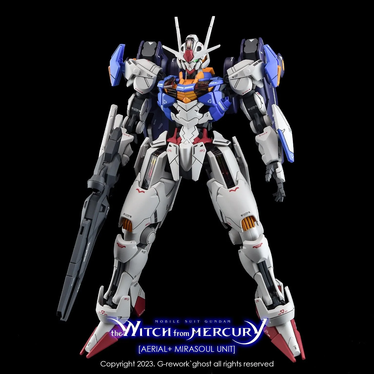 G-Rework [HG] [witch from mercury] AERIAL+ MIRASOUL UNIT - Image 5