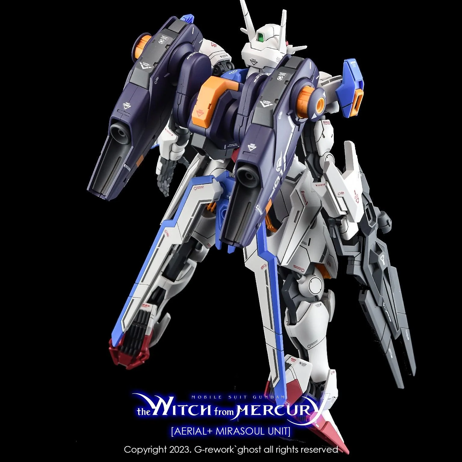 G-Rework [HG] [witch from mercury] AERIAL+ MIRASOUL UNIT - Image 6
